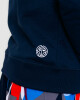 Pánská mikina BIDI BADU  New York 2024 Logo Chill Hoody Dark Blue/Red - thumb (4)