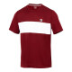 Pánské tričko Fila  T-Shirt Bosse Cabernet/White Alyssum XL - thumb (0)