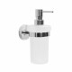 SAPHO XR101 X-Round dávkovač mýdla, mléčné sklo/chrom, 230 ml - thumb (0)