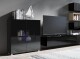 ArtGiB TV stolek 150 CALABRINI C-12 | černá/černý lesk - thumb (2)
