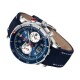 Vostok Europe Anchar Submarine Chrono Line 6S21-510A583 - Modrý silikonový řemínek - thumb (3)