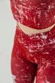 Dámské legíny Nebbia Barbell Therapy Rough Girl Red M - thumb (4)