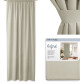 ArtFlhf Zatemňovací závěs OXFORD PLEAT P | 140 x 250 cm Barva: Silver - thumb (6)