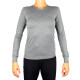 Dámské tričko Endurance  Kusina Melange Sustainable LS Tee Grey 38 - thumb (3)