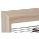 Botník s deskou 2 patra, přírodní, 80 x 30 x 47 cm - thumb (1)