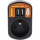 Retlux RPC 70 BK Zásuvka černá, 2x Sencor USB - thumb (0)
