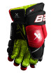 Hokejové rukavice Bauer Vapor 3X Black/Red Junior 11 palců - thumb (1)