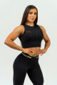 Nebbia Women‘s Push UpTop Intense Mesh Black Gold - thumb (0)