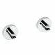 SAPHO XR009 X-Round držáky skleněné poličky 8 mm, stříbrná - thumb (0)
