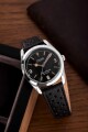 Nivada Grenchen Super Antarctic 3.6.9 Black Vintage - Black Leather White Stitching - thumb (8)