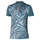 Pánské tričko Mizuno  Mugen Shadow Polo Blue Mirage S - thumb (0)