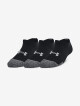 Dětské ponožky Under Armour  3pk No Show Yth-BLK  M - thumb (0)