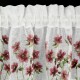 ArtFir Záclona ISA P | červené květy 150 x 60 cm - thumb (2)