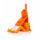 Brilanz Žinylkový mop s teleskopickou tyčí 120 cm, oranžová - thumb (2)