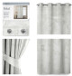 ArtFlhf Stínicí závěs VELVET Eyelets K | 140 x 245 cm Barva: Bílá - thumb (7)