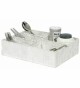 Organizér na prádlo a doplňky Compactor TEX - 5 dílný, 32 x 25 x 8 cm, bílý - thumb (0)