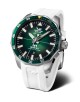 Vostok Europe N-1 Rocket Automatic Line NH35-225A710S - Zelený silikonový řemínek - thumb (3)