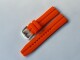 Silikonový řemínek Vostok Europe pro Almaz NH35A/320H263 - oranžový/matná spona - thumb (1)