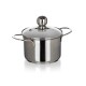 Banquet Nerezový kastrol s poklicí Piccolo, 12 cm, 0,85 l - thumb (1)
