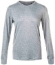 Dámské tričko Endurance  Kusina Melange Sustainable LS Tee Grey 38 - thumb (0)
