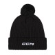 Čepice CCM  Team Pom Knit Black - thumb (0)