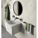 GEDY A8214514 Samoa držák ručníků 45 x 6,5 cm, černá - thumb (1)