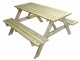 ArtRoja Zahradní set PIKNIK přírodní | 160 cm - thumb (0)