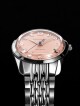 Nivada Grenchen Antarctic 35 mm Salmon - Black leather White Stitching - thumb (11)