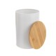 Orion Dóza plech/bambus 12,5 cm WHITELINE  - thumb (1)