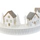 Dřevěná svítící LED dekorace Vesnička s kostelíkem, 40 x 14 x 20 cm, půlkruh - thumb (7)