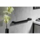 GEDY PI213514 Pirenei držák ručníků 35 x 6,6 cm, černá mat - thumb (1)
