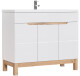 ArtCom Keramické umyvadlo SPIRIT UM-8070-100 | bílý lesk 100 cm - thumb (2)