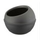 Bama Plastový obal na květináč Sfera antracit, 41 x 32 cm - thumb (1)