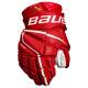 Hokejové rukavice Bauer Vapor Hyperlite Red Senior 14 palců - thumb (0)