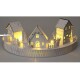 LED Zimní městečko bílá, 10x LED, 40 cm, 2x AA - thumb (1)