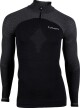 Pánské tričko UYN  Running Alpha OW Shirt LS Zip Up black/grey S - thumb (0)