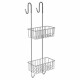 AQUALINE 37007 Chrom line police do sprchy závěsná, 22 x 70 x 20 cm, stříbrná - thumb (0)