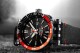 Vostok Europe Energia Rocket Automatic GMT NH34-575A717 - Černý silikonový řemínek - thumb (2)