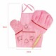Bigjigs Toys Set šéfkuchařky, růžová, 8 ks - thumb (1)