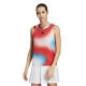 Dámské tílko adidas  Melbourne Printed Match Tank White/Red/Blue M - thumb (3)