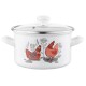 Emalia Pleszew Smaltovaný hrnec s poklicí Rubinka, 18 cm, 2,6 l - thumb (0)