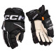 Hokejové rukavice CCM Tacks XF PRO Black/White Junior 11 palců - thumb (0)