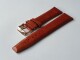 Kožený řemínek Vostok Europe Croco pro GAZ 14 Limousine YM26/56090256 - 22mm/hnědý/zlatá spona - thumb (1)