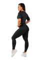 Dámské legíny Nebbia  Python SnakeSkin High-Waist Leggings 407 black XS - thumb (5)
