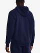 Pánská mikina Under Armour  Essential Fleece Hoodie-NVY S - thumb (5)