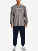 Pánské tričko Under Armour  GRID GEOMETRIC LOGO LS-GRY S - thumb (1)