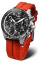 Vostok Europe Space Race Chrono Line 6S20-325A741S - Bílý silikonový řemínek (luminiscenční) - thumb (2)