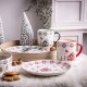 Altom Porcelánový dezertní talíř Grenlandia 20 cm, červená - thumb (4)