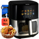 ProfiCook FR 1286 H horkovzdušná fritéza s grafickým displejem a dotykovým senzorem, 6,5 l - thumb (3)