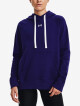 Dámská mikina Under Armour  Rival Fleece HB Hoodie-BLU S - thumb (0)